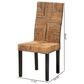 Baxton Studio Laymi Side Chair in Dark Brown, , large