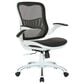 OSP Home Riley Mesh Back Office Chair in Black, , large