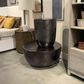 Shannon Hills Brixen Round Coffee Table in Ebony Silver, , large