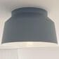 Hunter Cranbrook 1-Light Flush Mount in Indigo Blue, , large