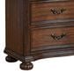 Ashley Lavinton 7-Drawer Dresser and Mirror in Cherry Brown, , large