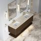 James Martin Allamari 72" Double Bathroom Vanity in Sable with 3 cm Tajnar Eclos Top and Rectangular Sinks, , large