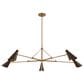 Troy Lighting Andersen 5-Light Chandelier in Patina Brass and Bronze, , large