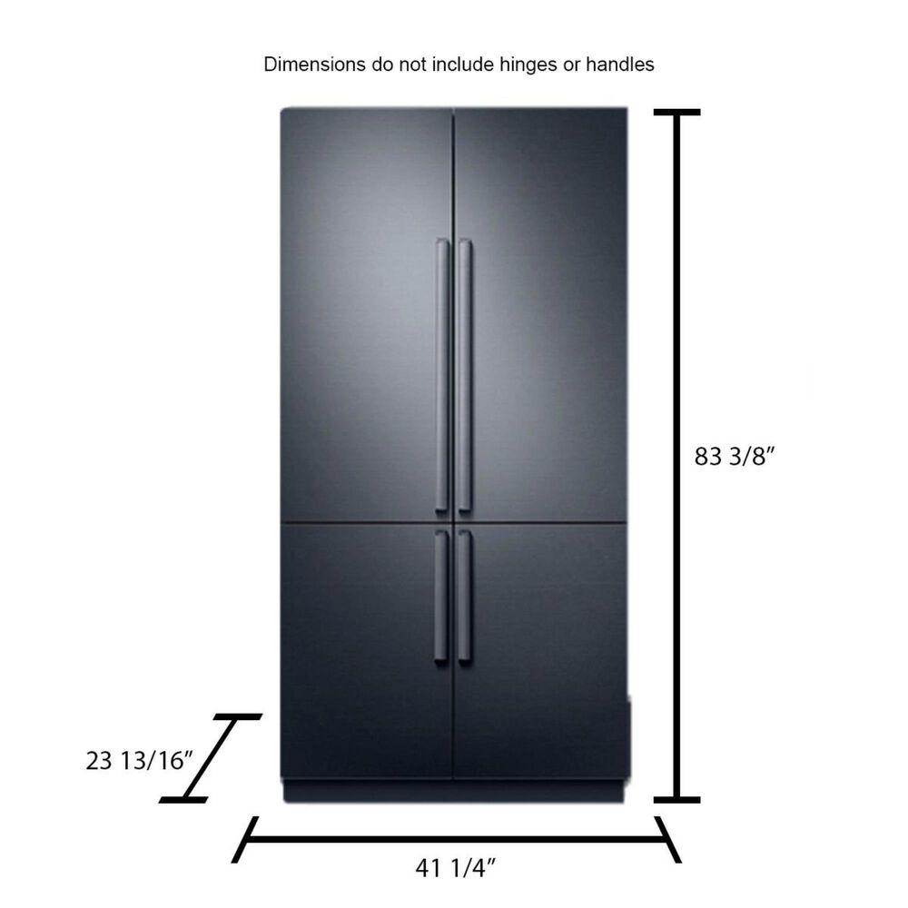 Dacor 4-Door FreshZone Plus French Door with Dual Icemakers - Panels Sold Separately, , large