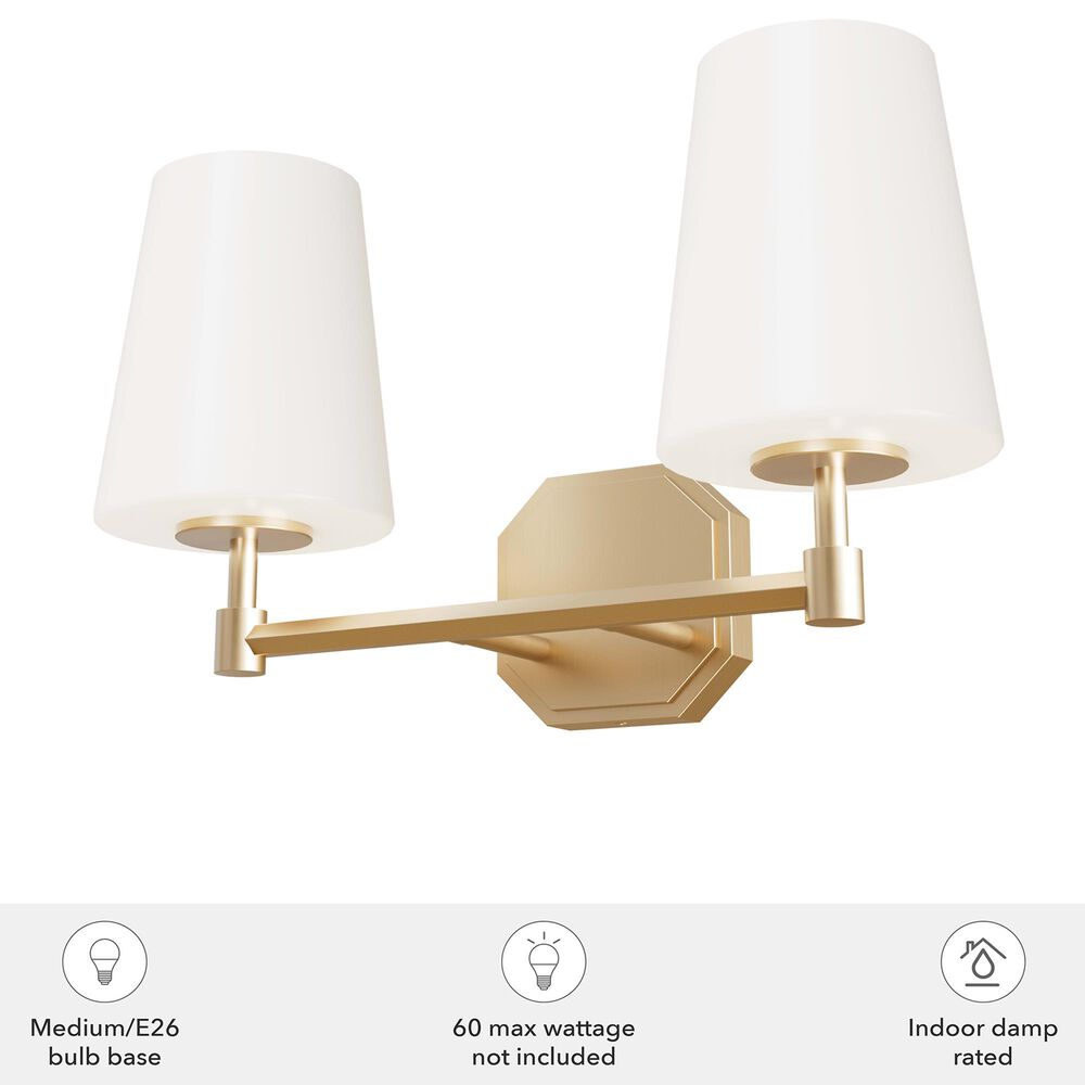 Hunter Nolita 2-Light Vanity in Alturas Gold, , large
