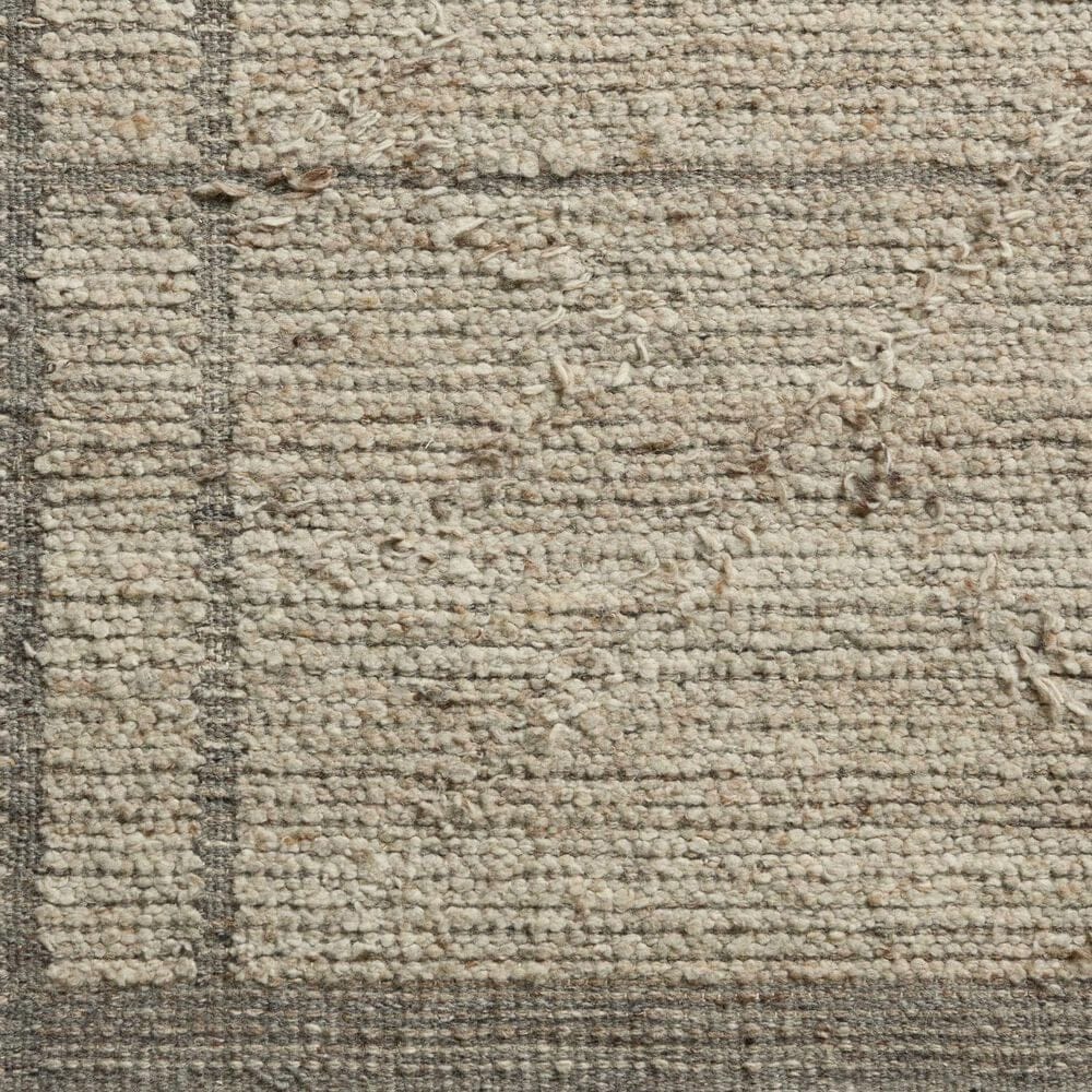 Amber Lewis x Loloi Bowie Fog and Gray 4' x 6' Area Rug, , large