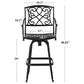 Noble House Santa Maria Patio Barstool in Bronze (Set of 2), , large
