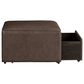 Lifestyle Solutions Hailey Storage Ottoman in Brown, , large