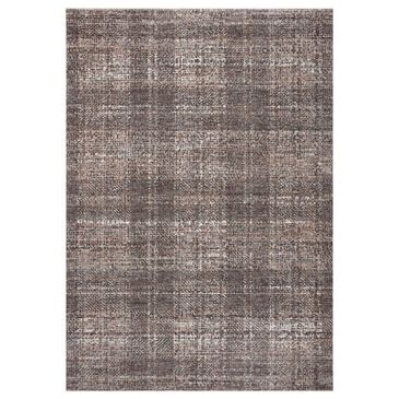 Angela Rose Ember 9"6" x 13"1" Graphite and Multicolor Area Rug, , large