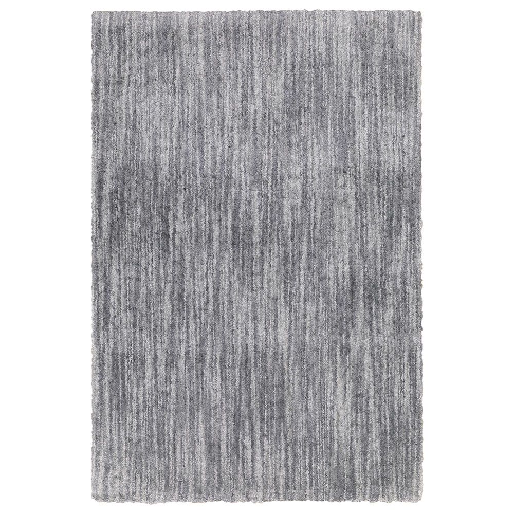 Oriental Weavers Aspen Shag Distressed 829E9 7"10" x 10"10" Gray Area Rug, , large