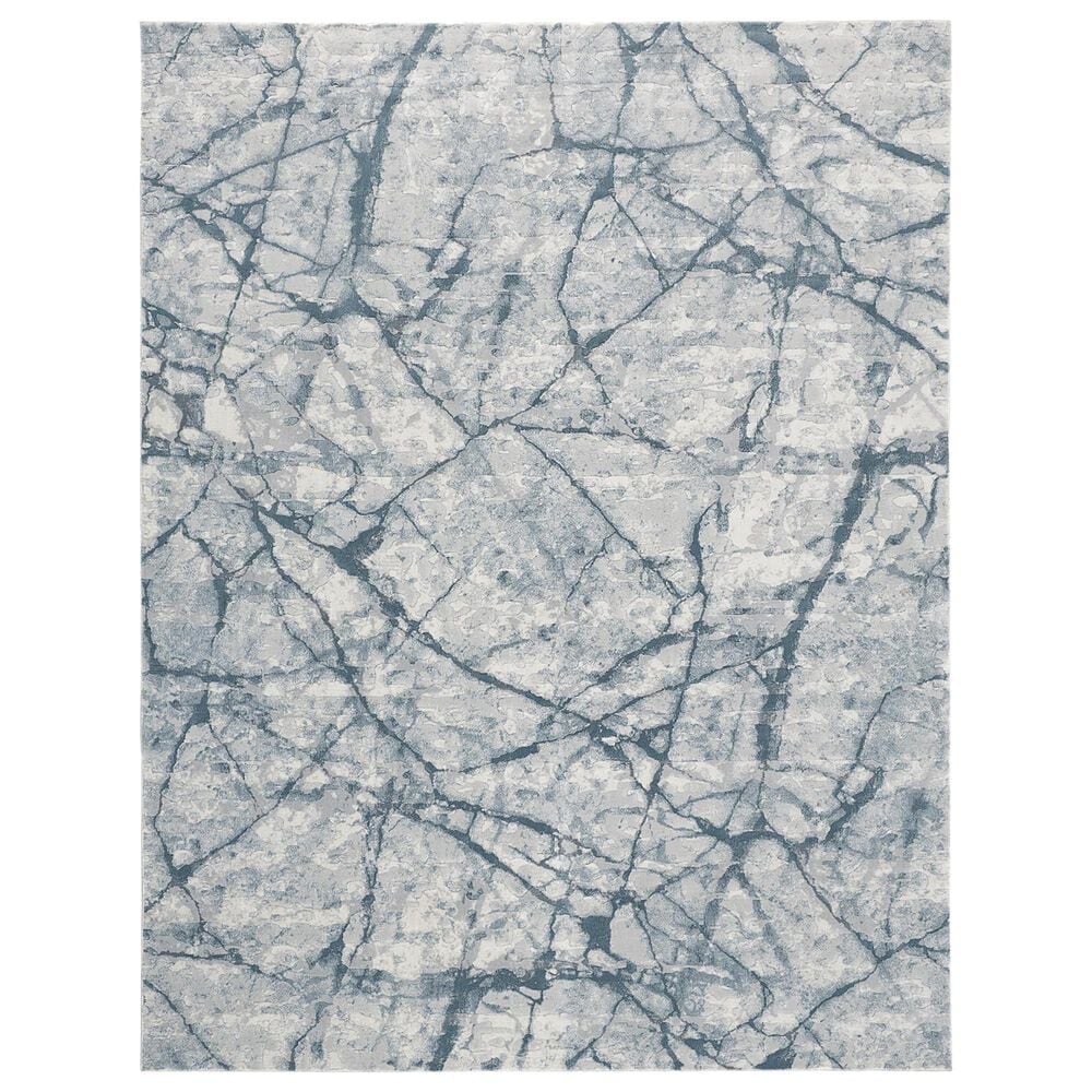 Feizy Atwell 3" x 5" Aqua Area Rug, , large