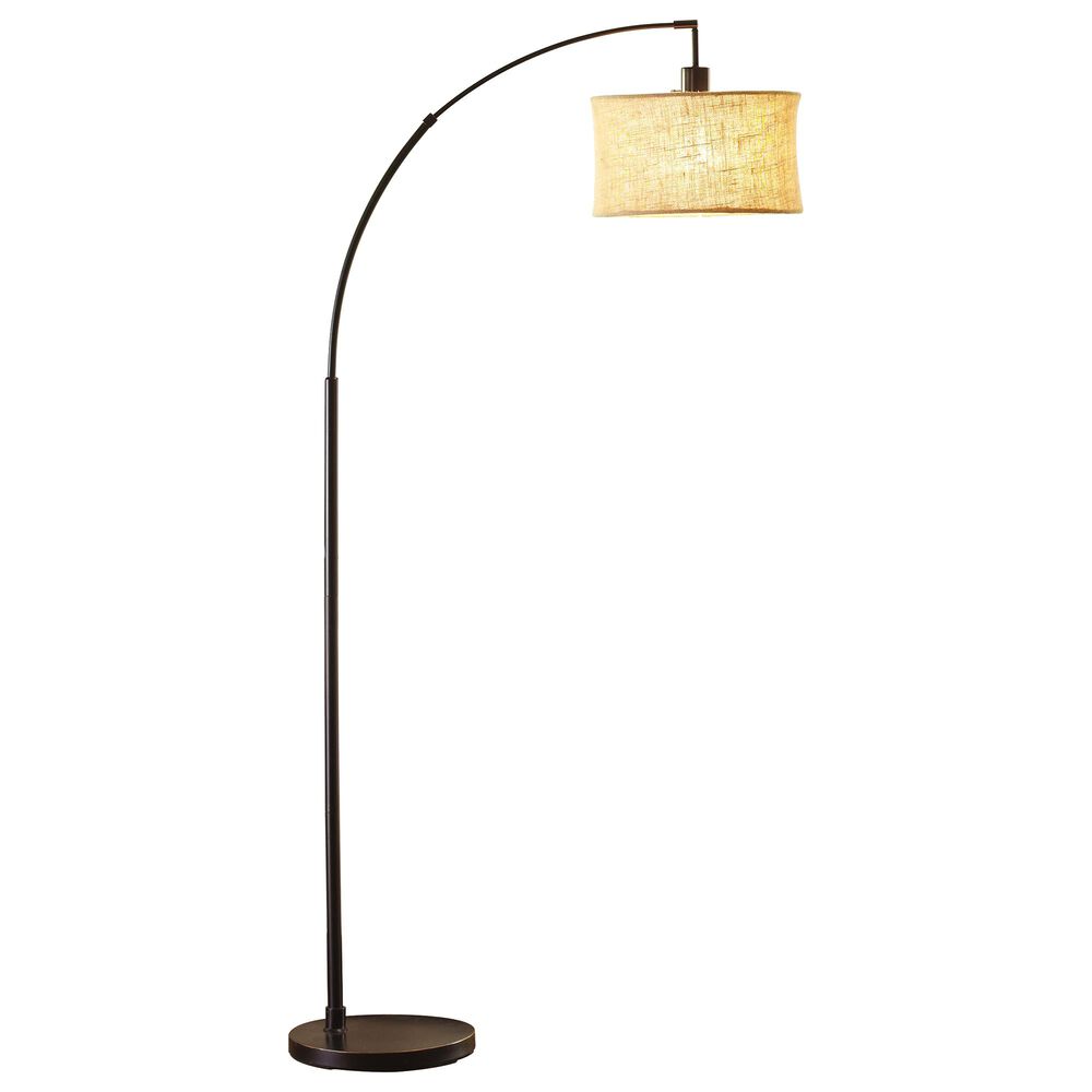 Adesso Arc Lamp in Antique Bronze, , large
