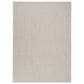 Nourison Horizon HOZ02 Grey 5" x 7" Indoor/Outdoor Area Rug, , large