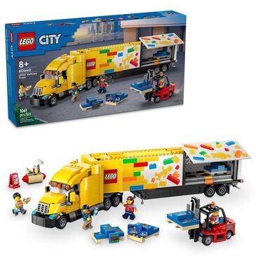 LEGO City Yellow Delivery Truck, , large
