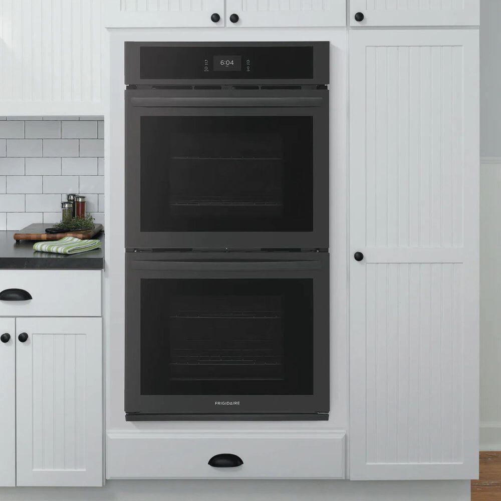 Frigidaire 27&quot; Double Electric Wall Oven with Fan Convection in Black, , large