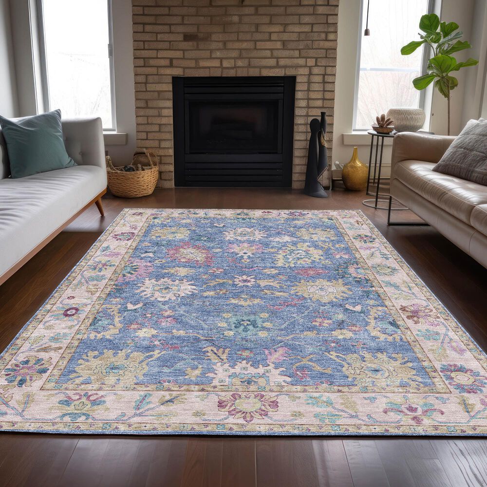 Dalyn Rug Company Hatay 10&#39; x 14&#39; Blue Area Rug, , large