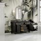 James Martin Vanities Brookfield 60" Single Bathroom Vanity in Black Onyx with 3 cm Charcoal Soapstone Quartz Top and Rectangular Sink, , large