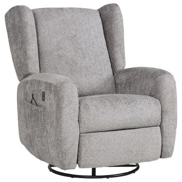 Eastern Shore Chloe Rocking Power Glider Recliner in Ash, , large