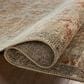 Loloi Heritage 10" Square Gray and Sunset Area Rug, , large