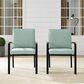 Crosley Furniture Kaplan 2-Piece Patio Chair Set in Mist, , large