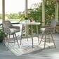 Ashley Seton Creek Patio Round Bar Table in Beige, , large