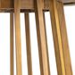Hearth and Haven 3-Piece Outdoor Bistro Set with Round Table in Teak, , large