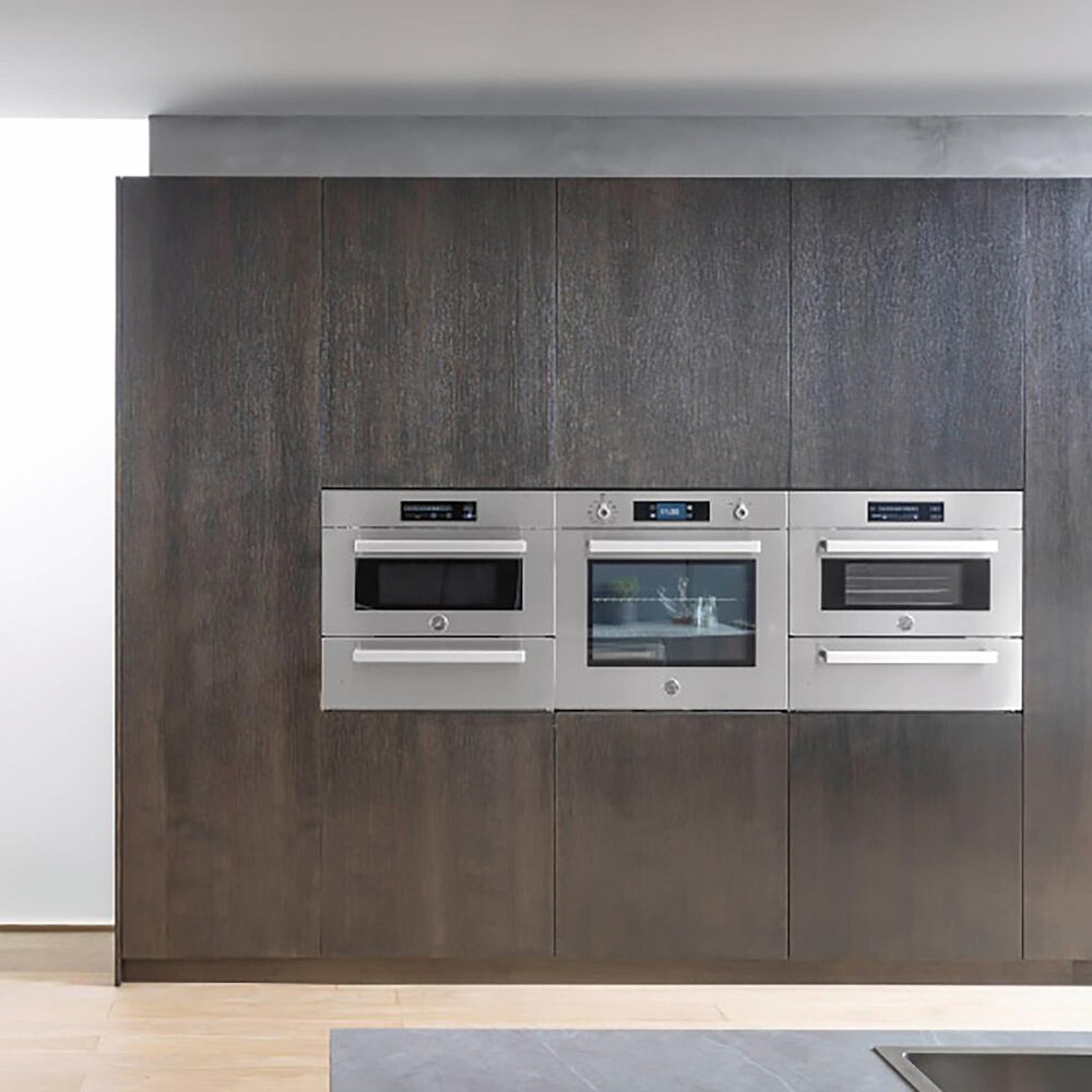 Bertazzoni 30&quot; Single Electric Wall Oven with Convection in Stainless Steel, , large