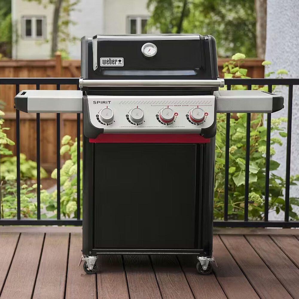 Weber Spirit E-425C 4-Burner Liquid Propane Gas Grill in Black, , large
