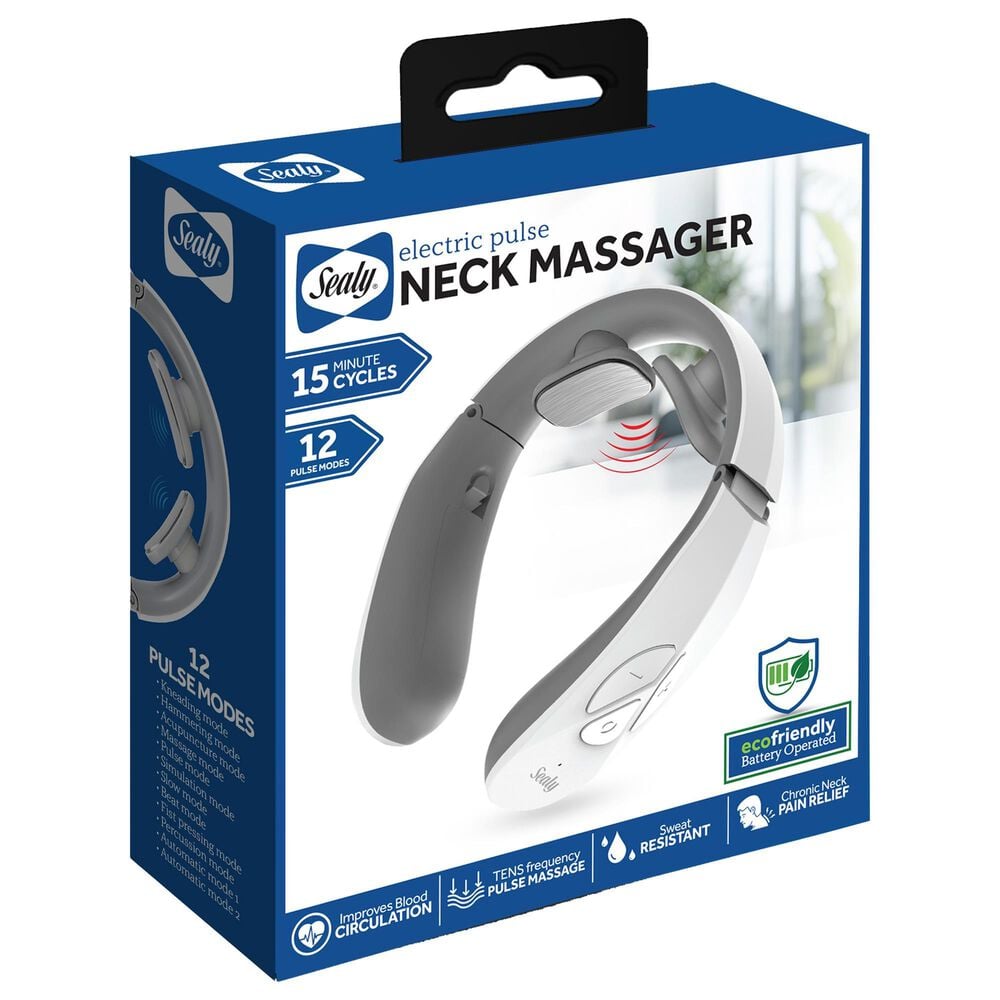 Sealy Neck Massager in Gray, , large