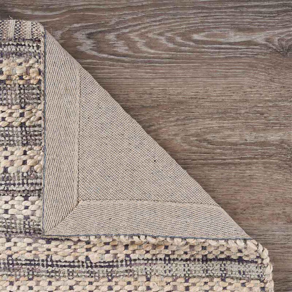 L&amp;R Resources Bleached Naturals 81435 7&#39;9&quot; x 9&#39;9&quot; Bleach and Gray Area Rug, , large