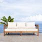 Safavieh Owen 3-Seater Outdoor Sofa in Taupe, , large