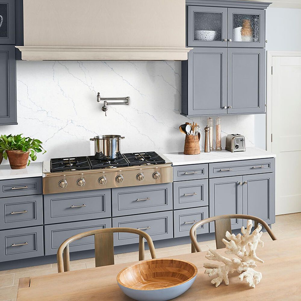 NFM Custom Countertops Calacatta Miraggio Cielo 3cm Quartz Countertop, , large
