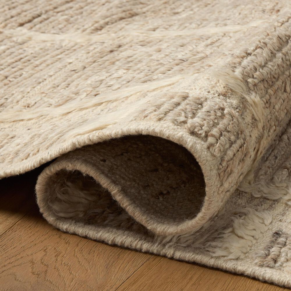 Loloi Monterrey Natural and Pebble 5'6" x 8'6" Area Rug, , large