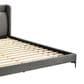 Blue River Legend Queen Platform Bed in Gray/Black, , large
