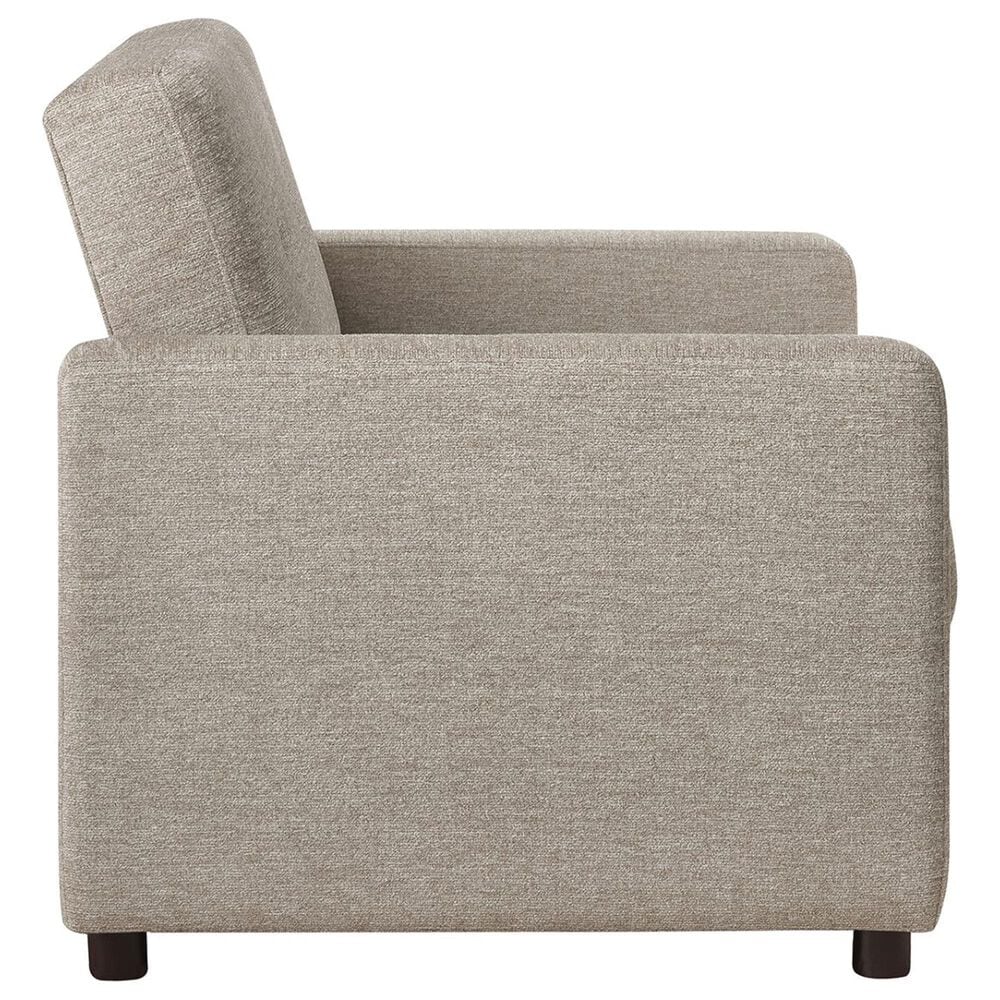 Steve Silver Convertible Sleeper Chair in Tan, , large