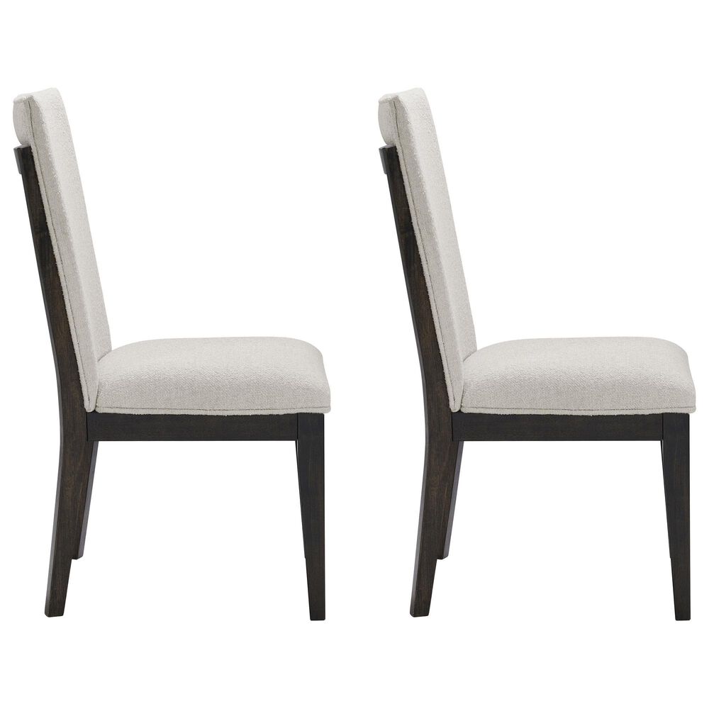 Emerald Home Furnishings Sutton Place Side Chair in Cocoa &#40;Set of 2&#41;, , large