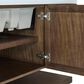 James Martin Marcello 48" Single Bathroom Vanity in Chestnut with 3 cm Tajnar Eclos Top and Rectangular Sink, , large