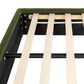 Jennifer Taylor Home Archie Puffy Grounded Queen Upholstered Platform Bed in Olive Green, , large