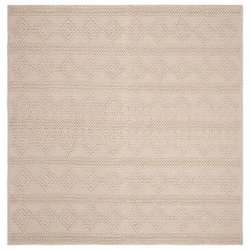 Safavieh Natura Transitional 102C 10" Square Ivory Area Rug, , large