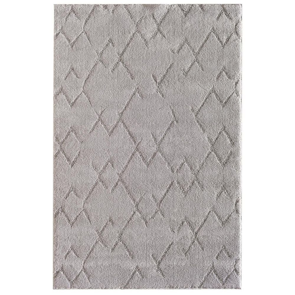 Trisha Yearwood Rug Collection Trisha Yearwood Relax Florella 5" x 7"6" Cloud and Metal Area Rug, , large
