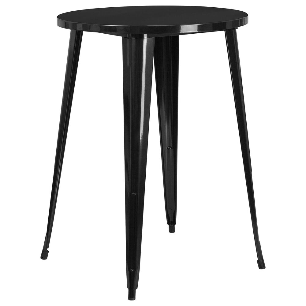Flash Furniture 30" Round Bar Table in Black, , large