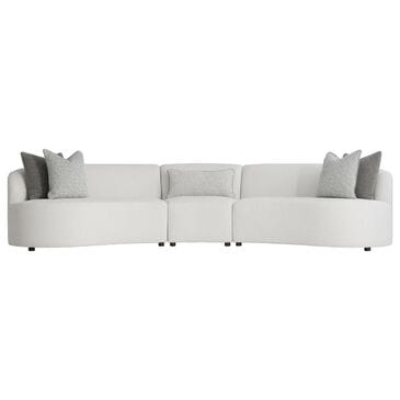 Bernhardt 2-Piece Sectional in Snow White, , large