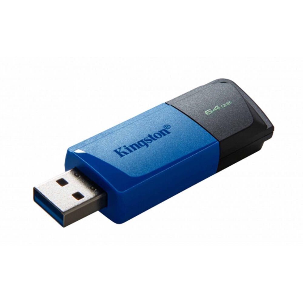 Kingston Technology DataTraveler Exodia M 64GB USB 3.2 Gen 1 Flash Drive in Blue, , large