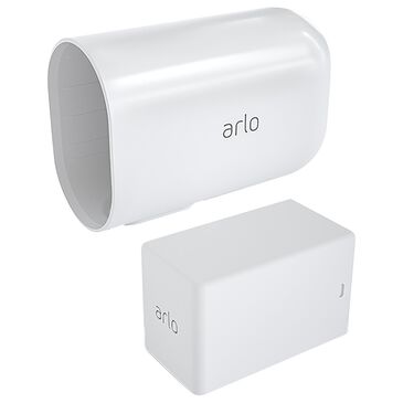 Arlo G5 Extended Battery Housing in White, , large