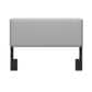 The Monday Company Emslie Upholstered Full Queen Headboard in Gray, , large