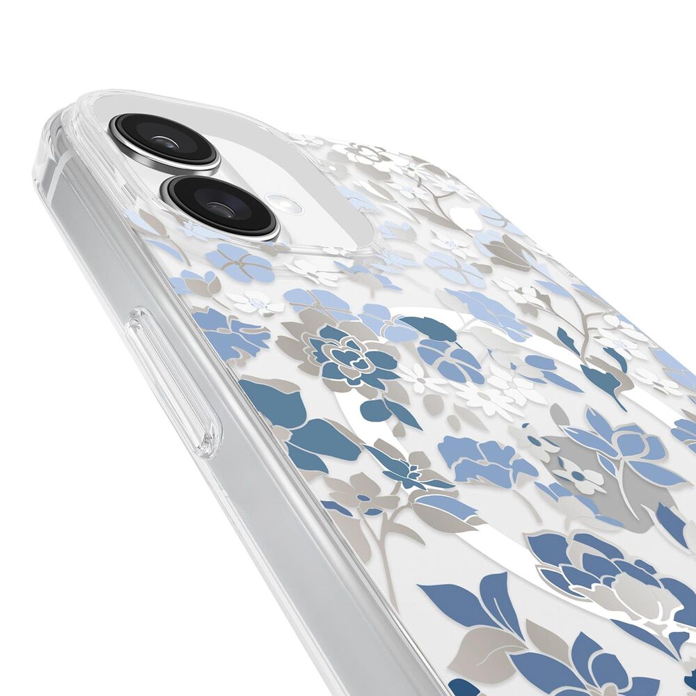 Kate Spade Protective MagSafe Case for iPhone 16 Plus in Flowerbed Blue, , large