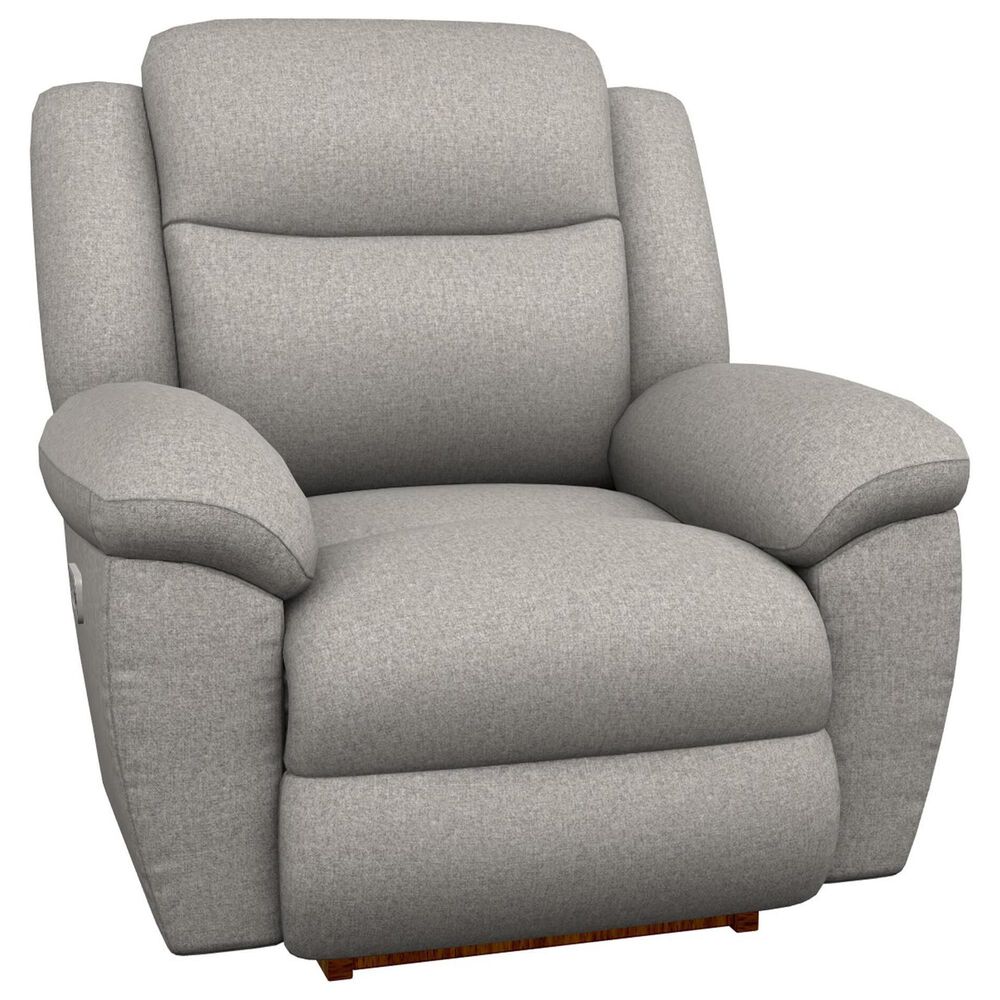 La-Z-Boy Joel Power Rocking Recliner with Tall Base in i-Catalyst Platinum, , large