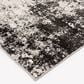 Central Oriental Structures Torrent Winsley 5" x 7"6" Soot and Buff Area Rug, , large