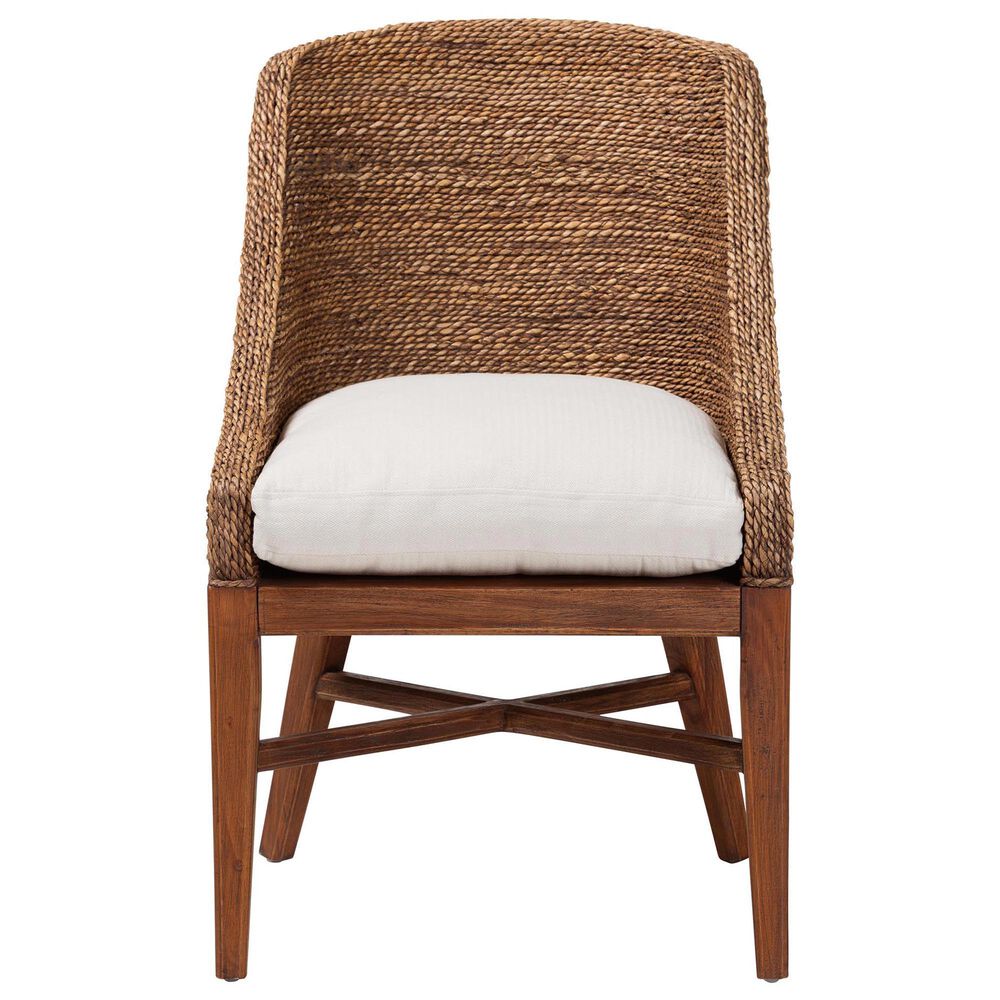 Baxton Studio Jasper Side Chair in Brown Wash, , large