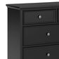 Ashley Lanolee 3-Piece Cal King Panel Bed Set in Black, , large